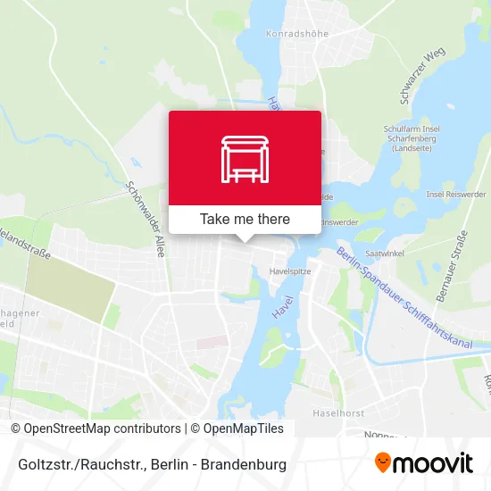 Карта Goltzstr./Rauchstr.
