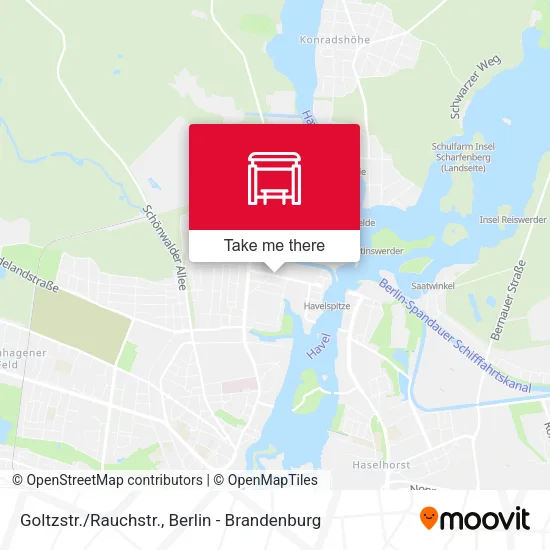 Карта Goltzstr./Rauchstr.
