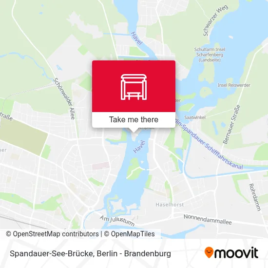 Spandauer-See-Brücke map