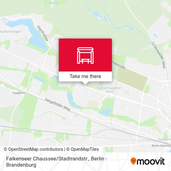 Falkenseer Chaussee / Stadtrandstr. map
