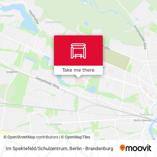 Im Spektefeld/Schulzentrum map