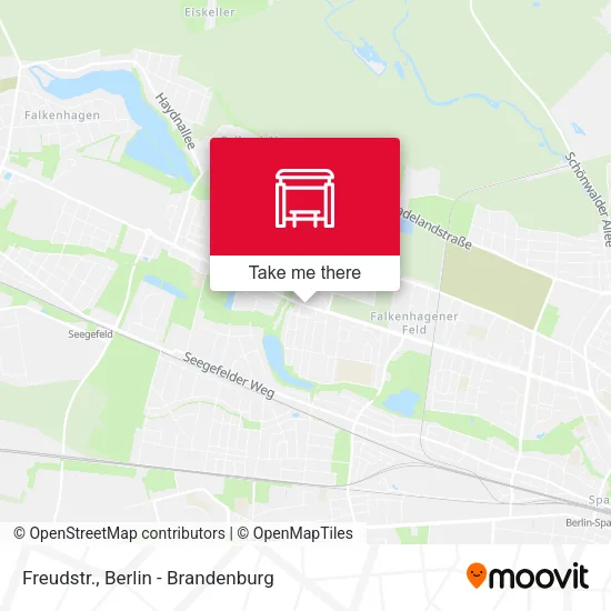 Карта Freudstr.
