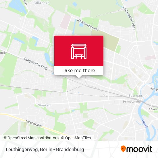 Leuthingerweg map