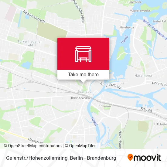 Galenstr./Hohenzollernring map