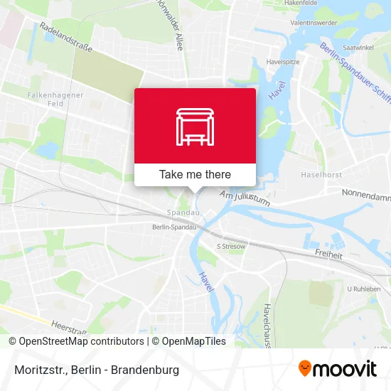 Карта Moritzstr.