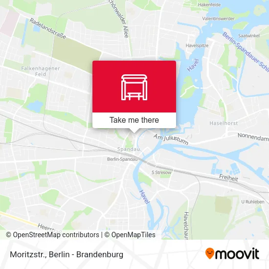 Карта Moritzstr.