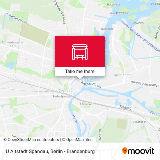 U Altstadt Spandau map