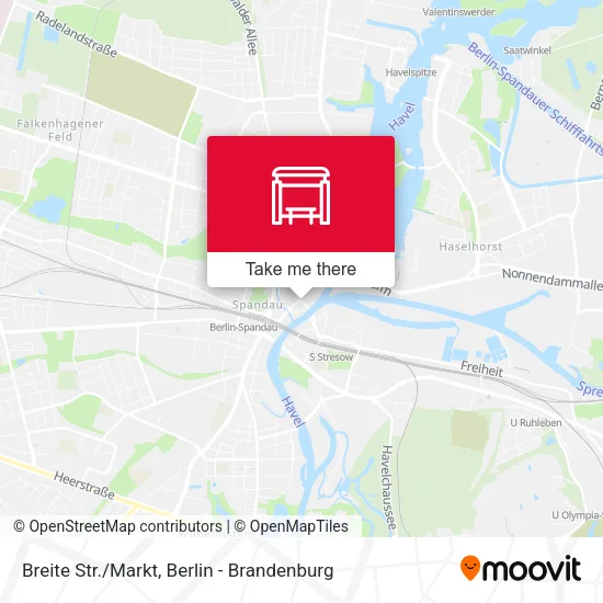 Карта Breite Str./Markt