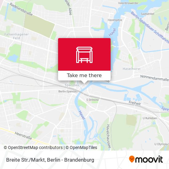 Breite Str./Markt map
