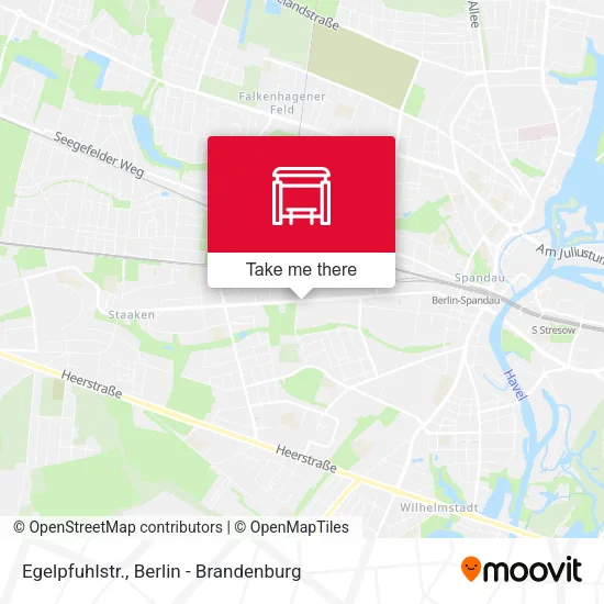 Карта Egelpfuhlstr.