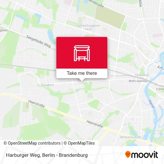 Карта Harburger Weg