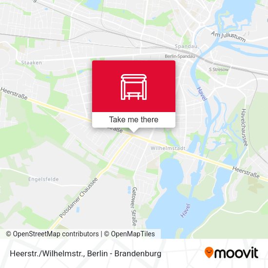 Карта Heerstr./Wilhelmstr.