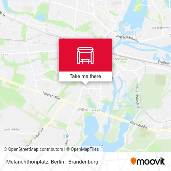 Карта Melanchthonplatz