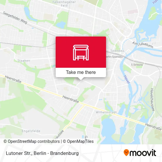 Карта Lutoner Str.