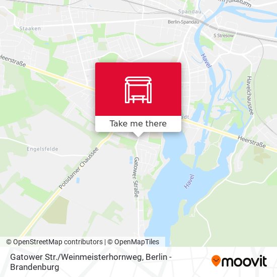 Gatower Str. / Weinmeisterhornweg map