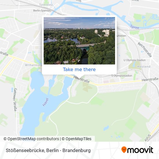 Stößenseebrücke map