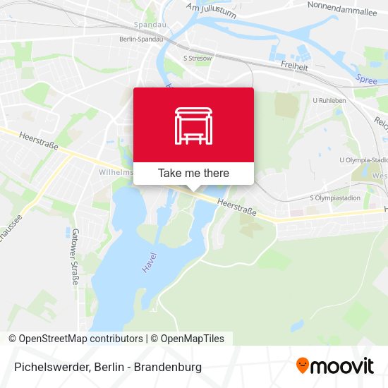 Pichelswerder map