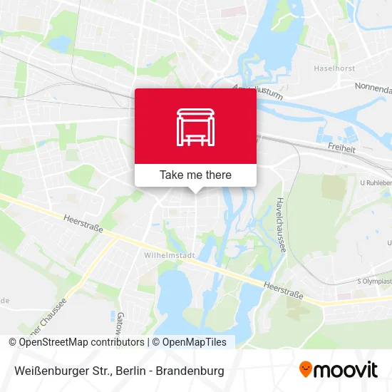 Карта Weißenburger Str.