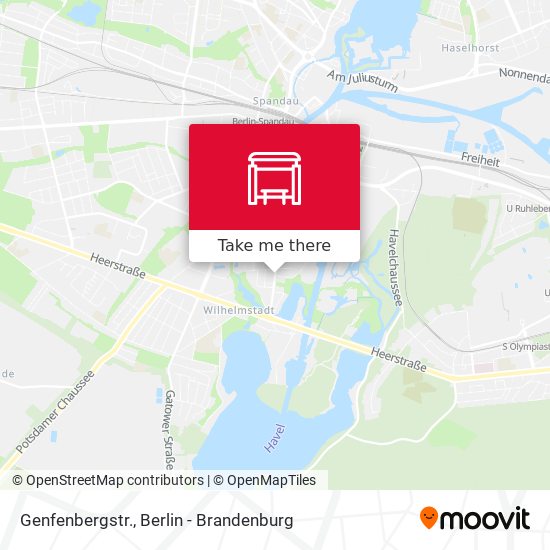 Genfenbergstr. map