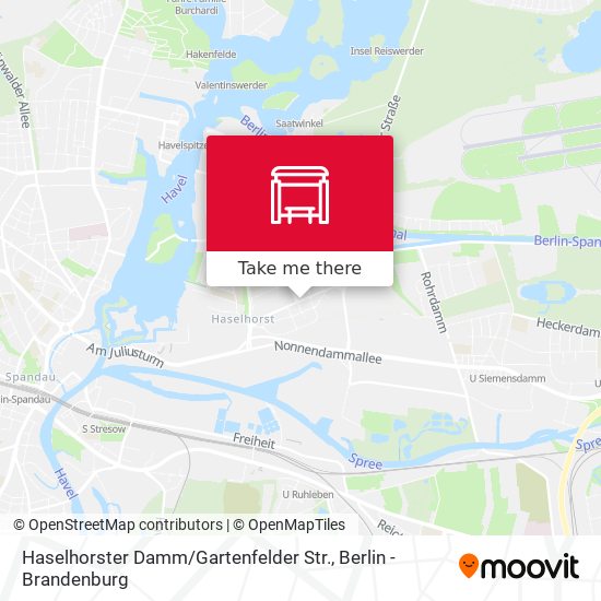 Haselhorster Damm / Gartenfelder Str. map