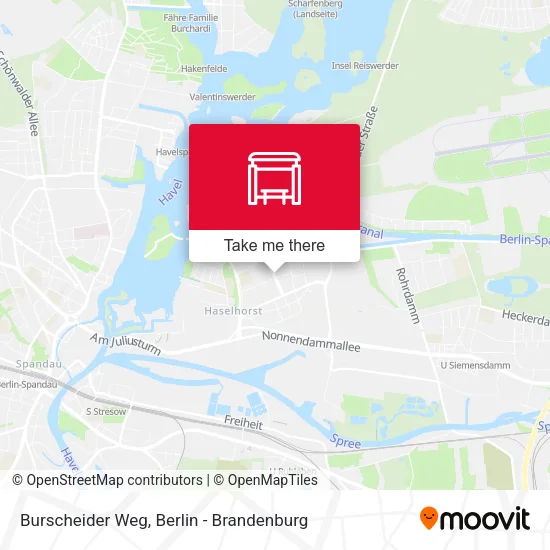 Карта Burscheider Weg