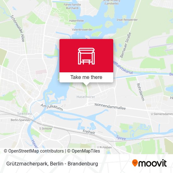 Grützmacherpark map