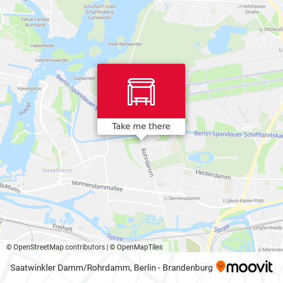 Saatwinkler Damm/Rohrdamm map