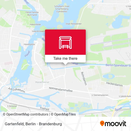 Карта Gartenfeld