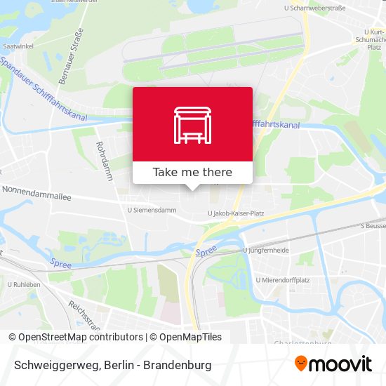 Schweiggerweg map