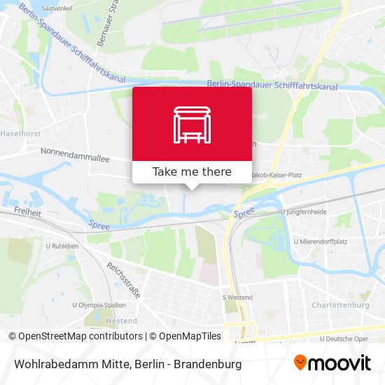 Wohlrabedamm Mitte map