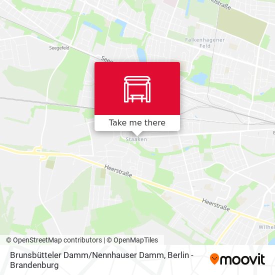 Brunsbütteler Damm / Nennhauser Damm map