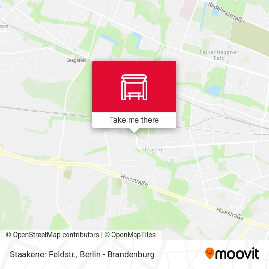 Карта Staakener Feldstr.