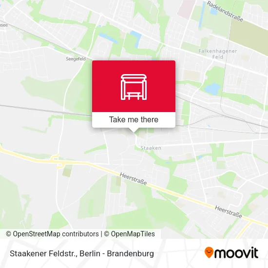 Карта Staakener Feldstr.