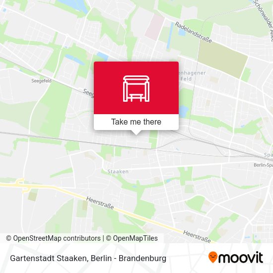 Gartenstadt Staaken map
