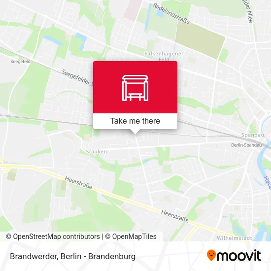 Карта Brandwerder