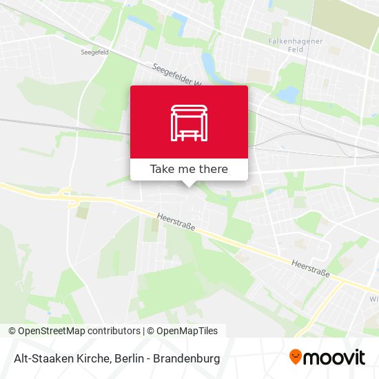Alt-Staaken Kirche map