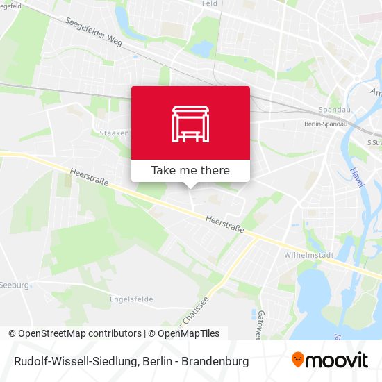 Rudolf-Wissell-Siedlung map
