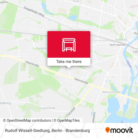 Rudolf-Wissell-Siedlung map