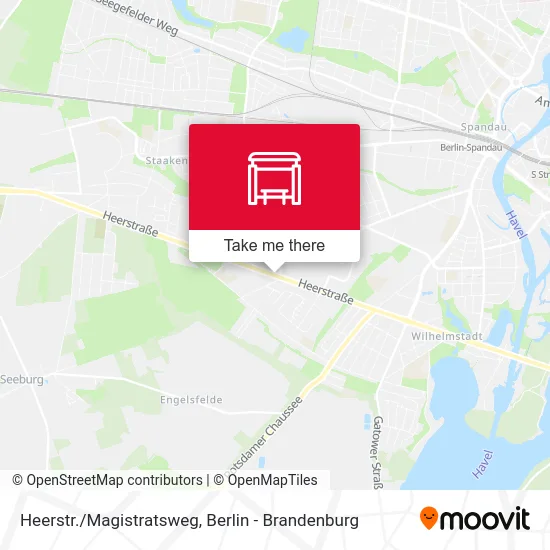 Карта Heerstr./Magistratsweg