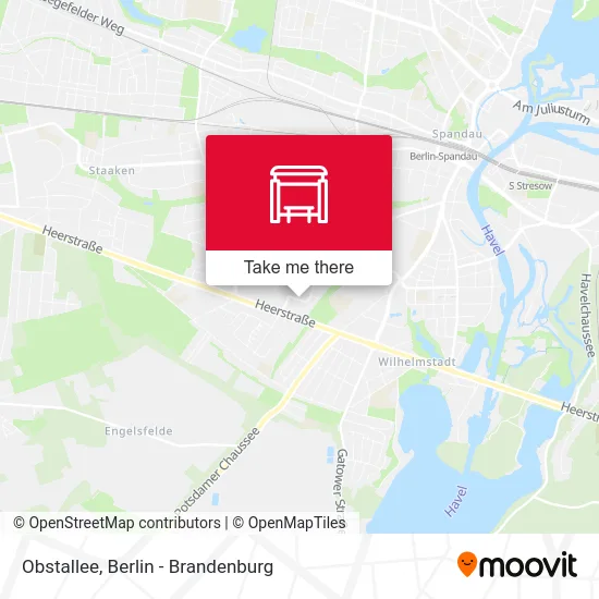 Карта Obstallee