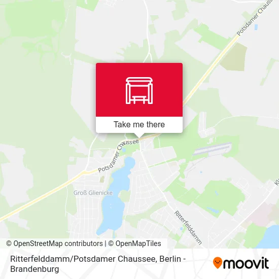 Ritterfelddamm / Potsdamer Chaussee map