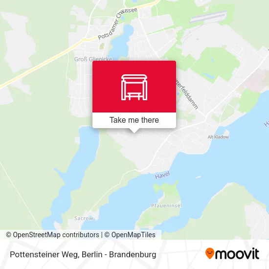 Карта Pottensteiner Weg