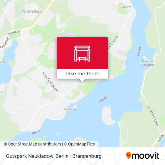 Gutspark Neukladow map