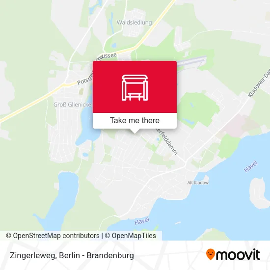 Карта Zingerleweg