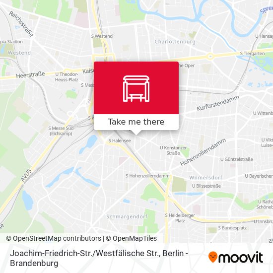 Joachim-Friedrich-Str. / Westfälische Str. map