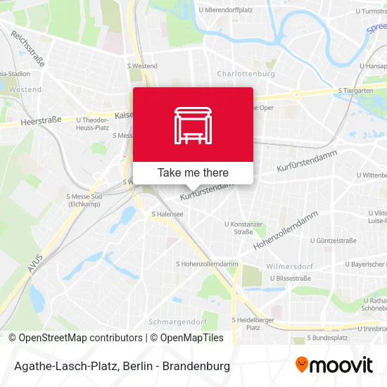 Карта Agathe-Lasch-Platz