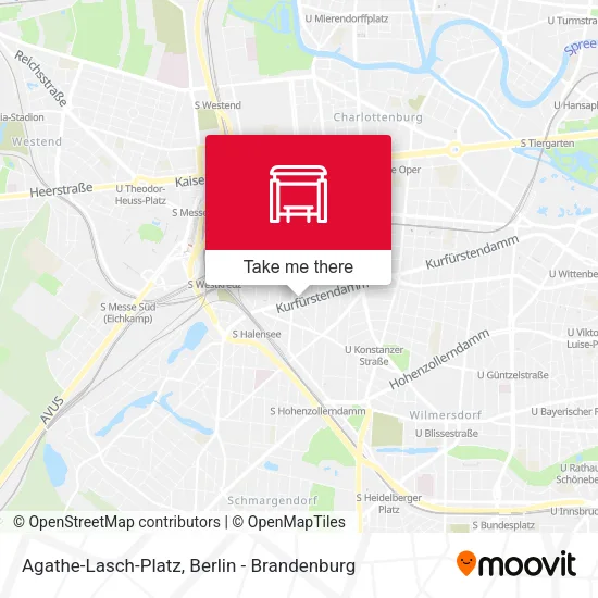Карта Agathe-Lasch-Platz