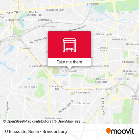 Карта U Blissestr.