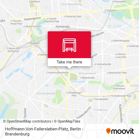 Карта Hoffmann-Von-Fallersleben-Platz