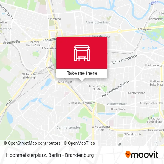 Карта Hochmeisterplatz